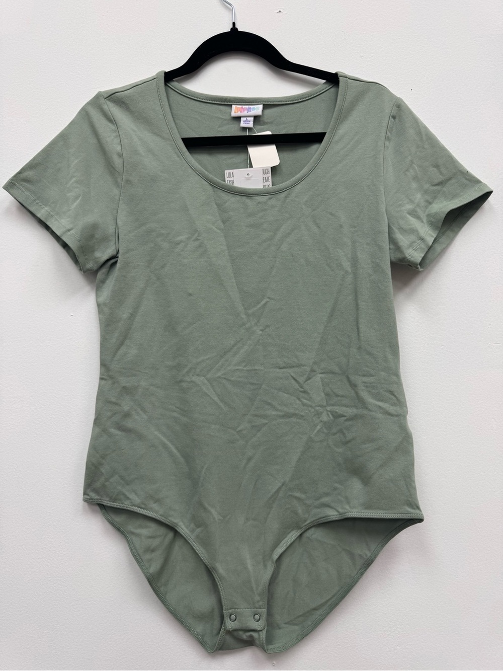 Faith Sage Scoop Neck Bodysuit - Women's Top
